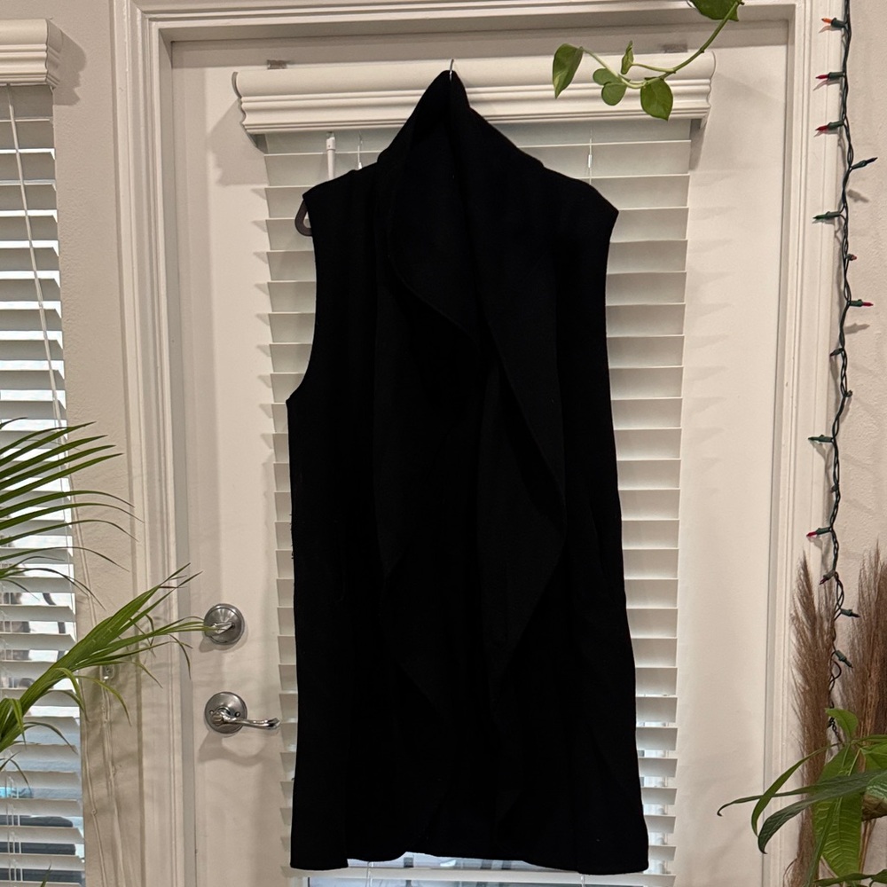 Zara Black Wool Blend Cardigan